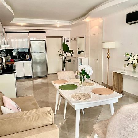 Luxury Flat 2 Mins From Beach Alanya Exterior foto