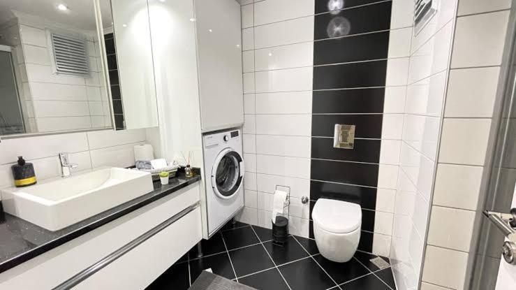 Luxury Flat 2 Mins From Beach Alanya Exterior foto