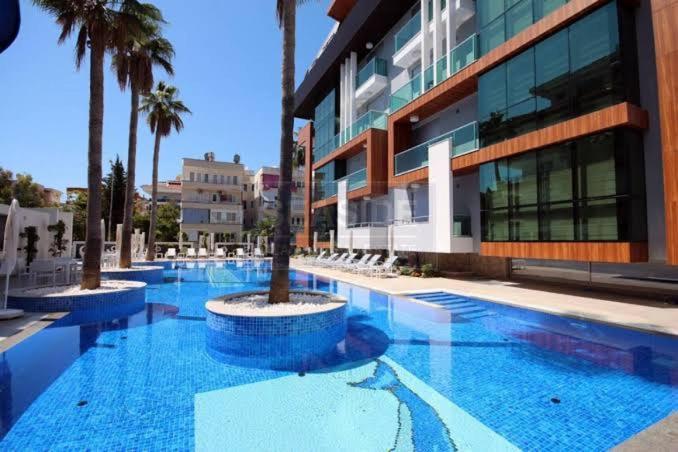 Luxury Flat 2 Mins From Beach Alanya Exterior foto
